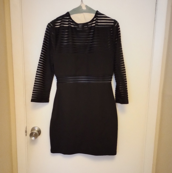 Lulus Perfect Mesh Bodycon Dress Size Medium - Picture 4 of 10